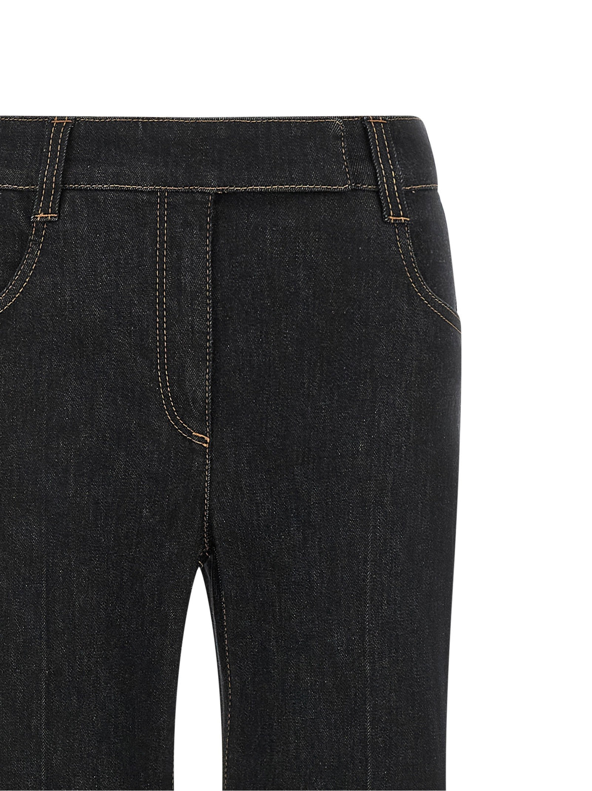 Brunello Cucinelli Flared Leg Jeans Blue