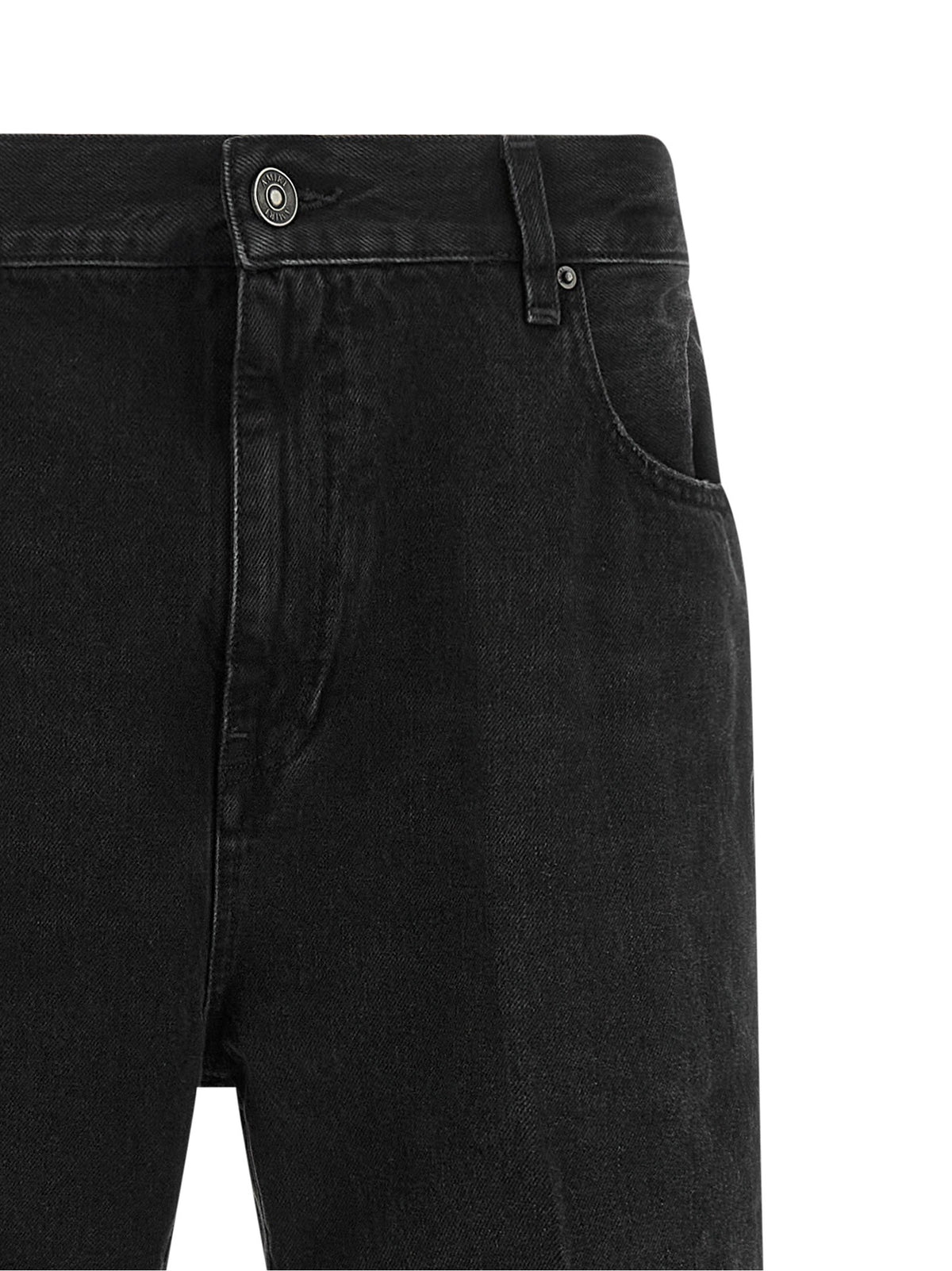 AMIRI Flared Leg Jeans Black, view 3