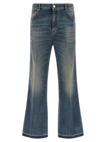 AMIRI Flared Leg Jeans Blue