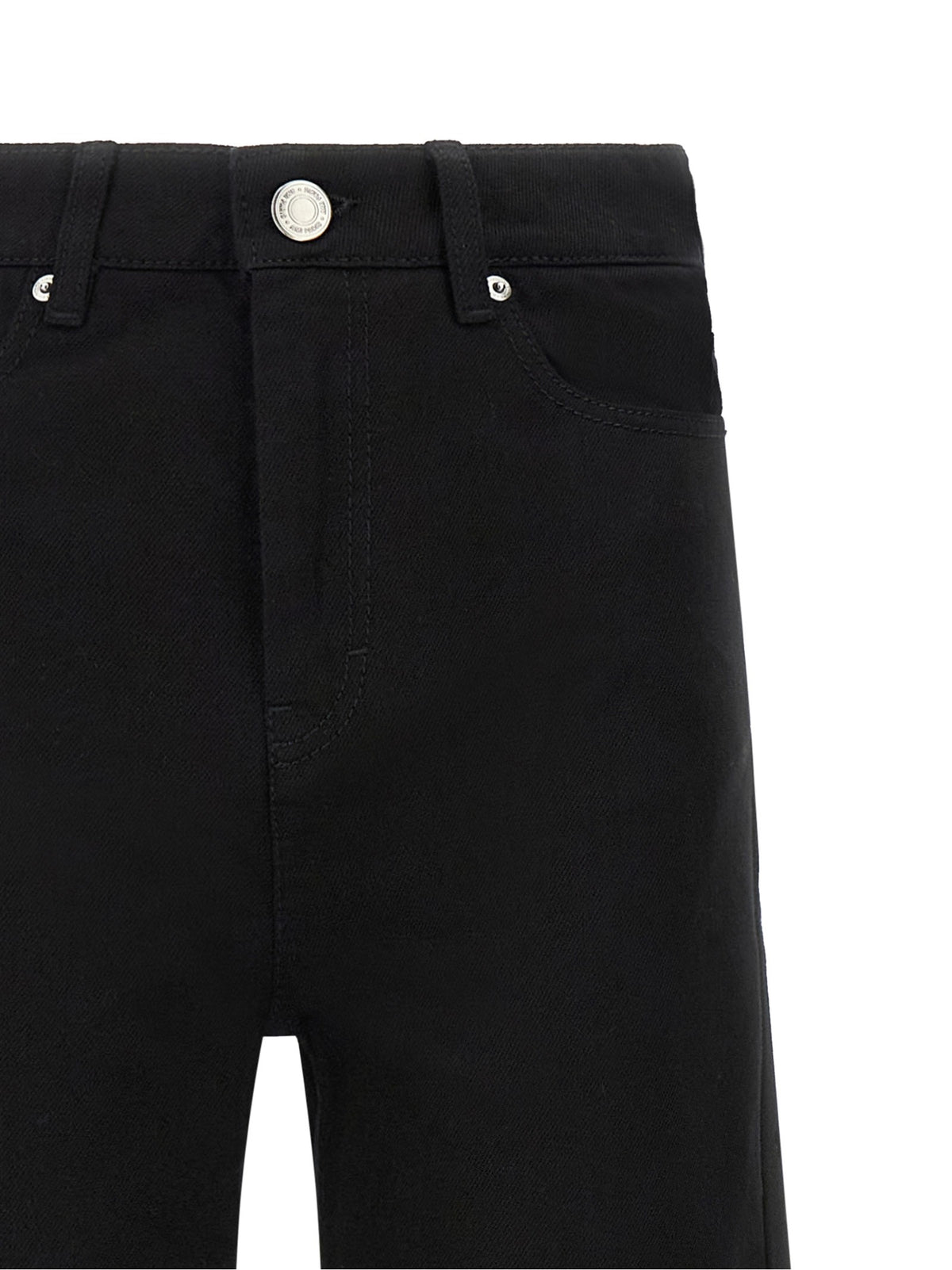 Ami Paris Flared Leg Jeans Black