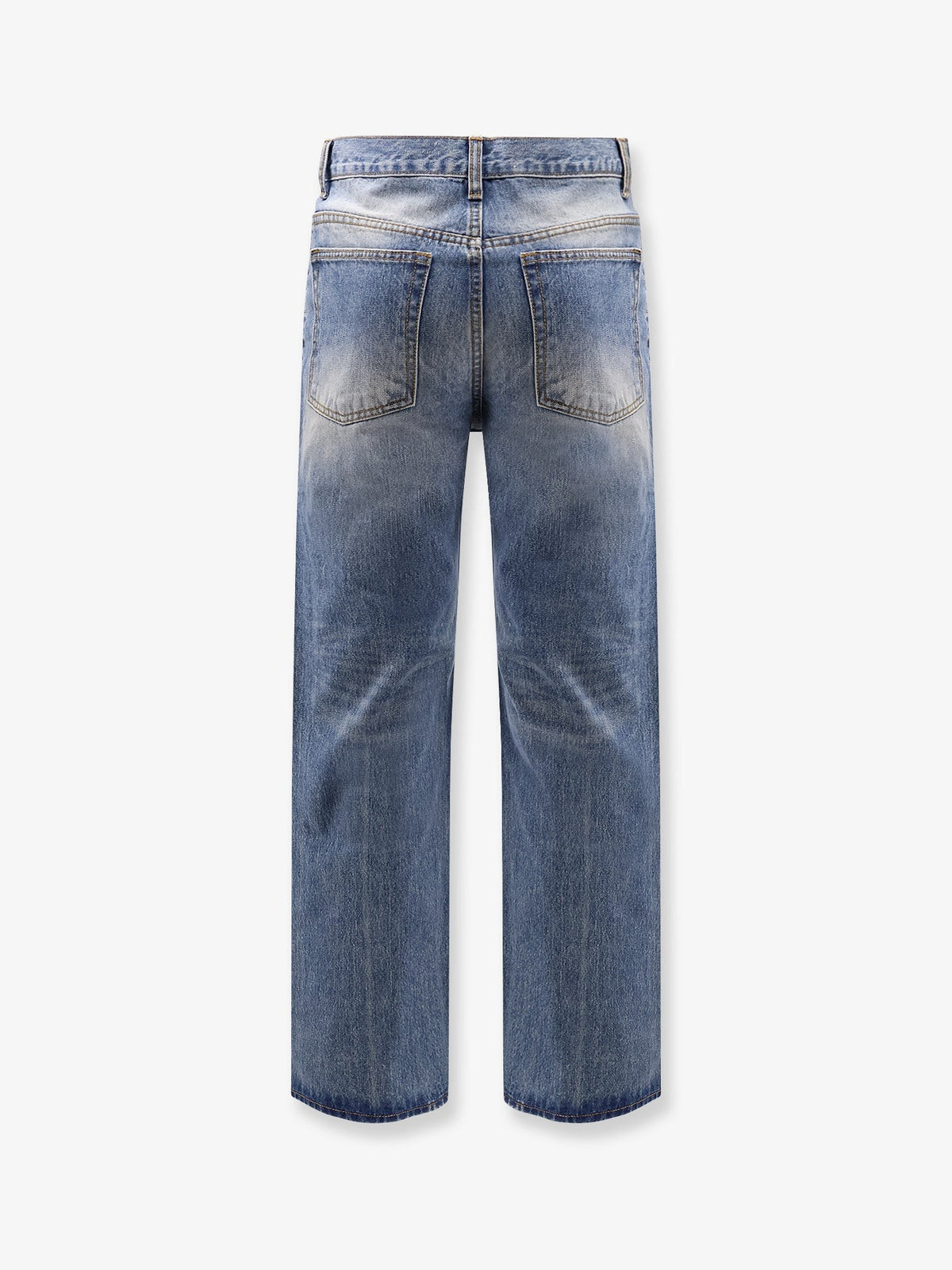 Tonywack Unisex Flared Leg Unisex Jeans Blue, view 2