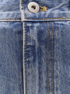 Tonywack Unisex Flared Leg Unisex Jeans Blue, view 3