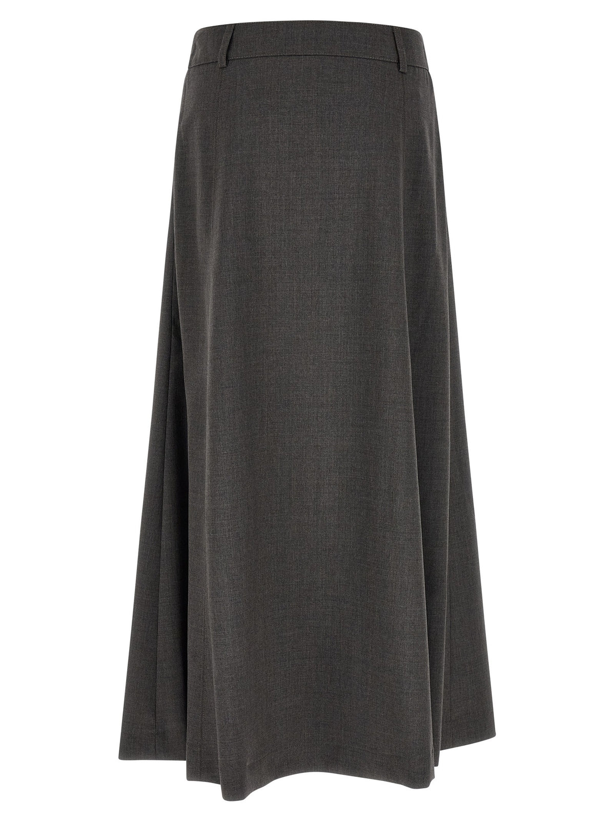 Peserico Flared Skirt Grey, view 2