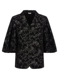 Comme Des Garçons Homme Plus Flared Sleeves Blazer Black
