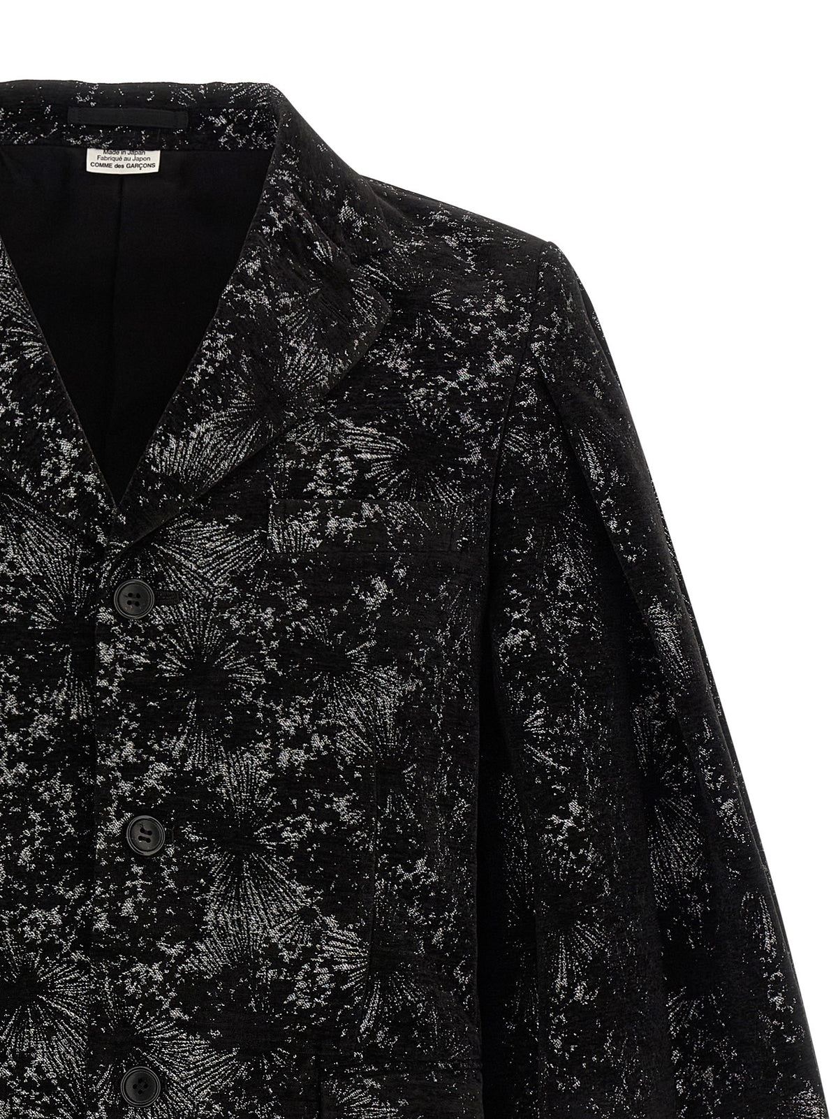 Comme Des Garçons Homme Plus Flared Sleeves Blazer Black