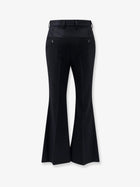 Celine Women's Flared Wool Trousers Black, view 2
