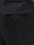 Celine Women's Flared Wool Trousers Black, view 3