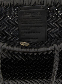 Dragon Diffusion Flat Gora Mini Handbag Black