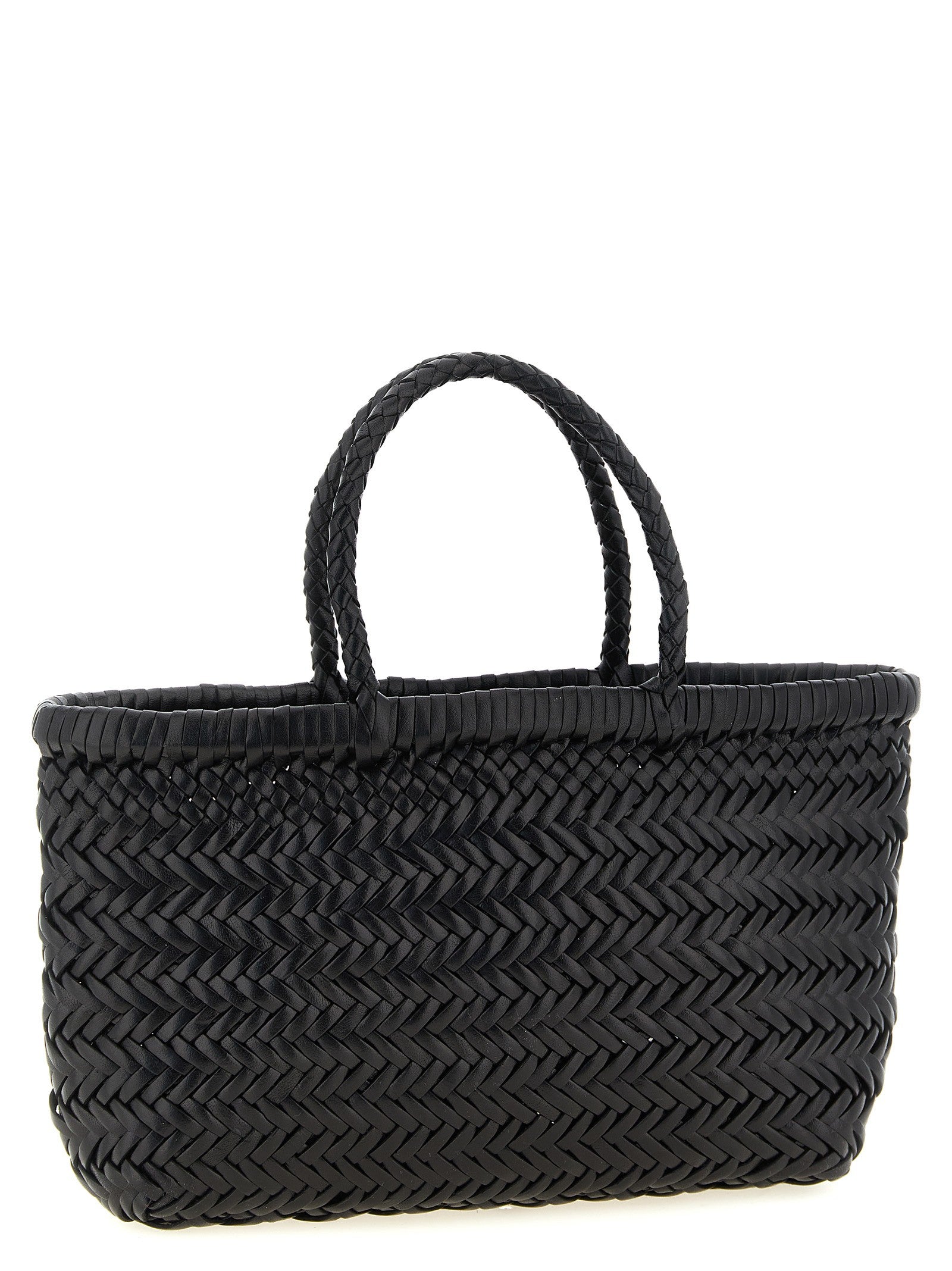 Dragon Diffusion Flat Gora Mini Handbag Black