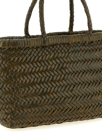 Dragon Diffusion Flat Gora Mini Handbag Green