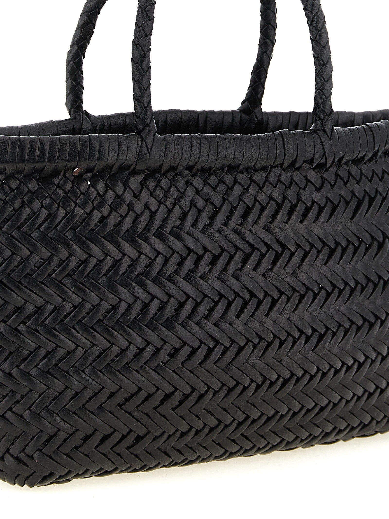 Dragon Diffusion Flat Gora Mini Handbag Black