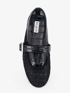 ALAÏA Women's Flat Leather Ballerinas Black, view 5