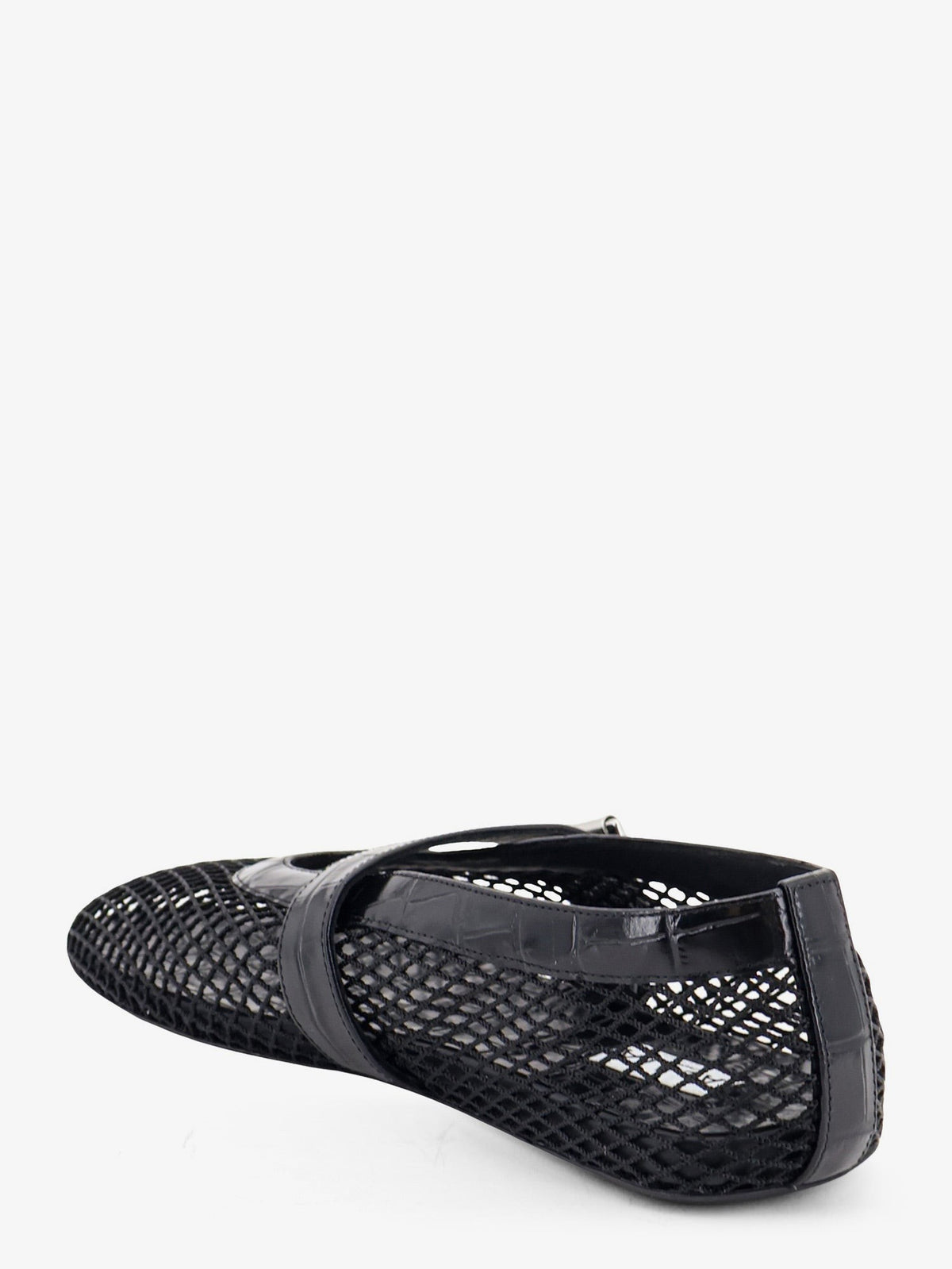 ALAÏA Women's Flat Leather Ballerinas Black