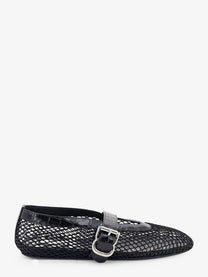 ALAÏA Women's Flat Leather Ballerinas Black