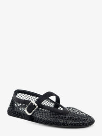 ALAÏA Women's Flat Mesh Ballet Flats Black