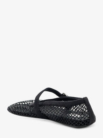 ALAÏA Women's Flat Mesh Ballet Flats Black