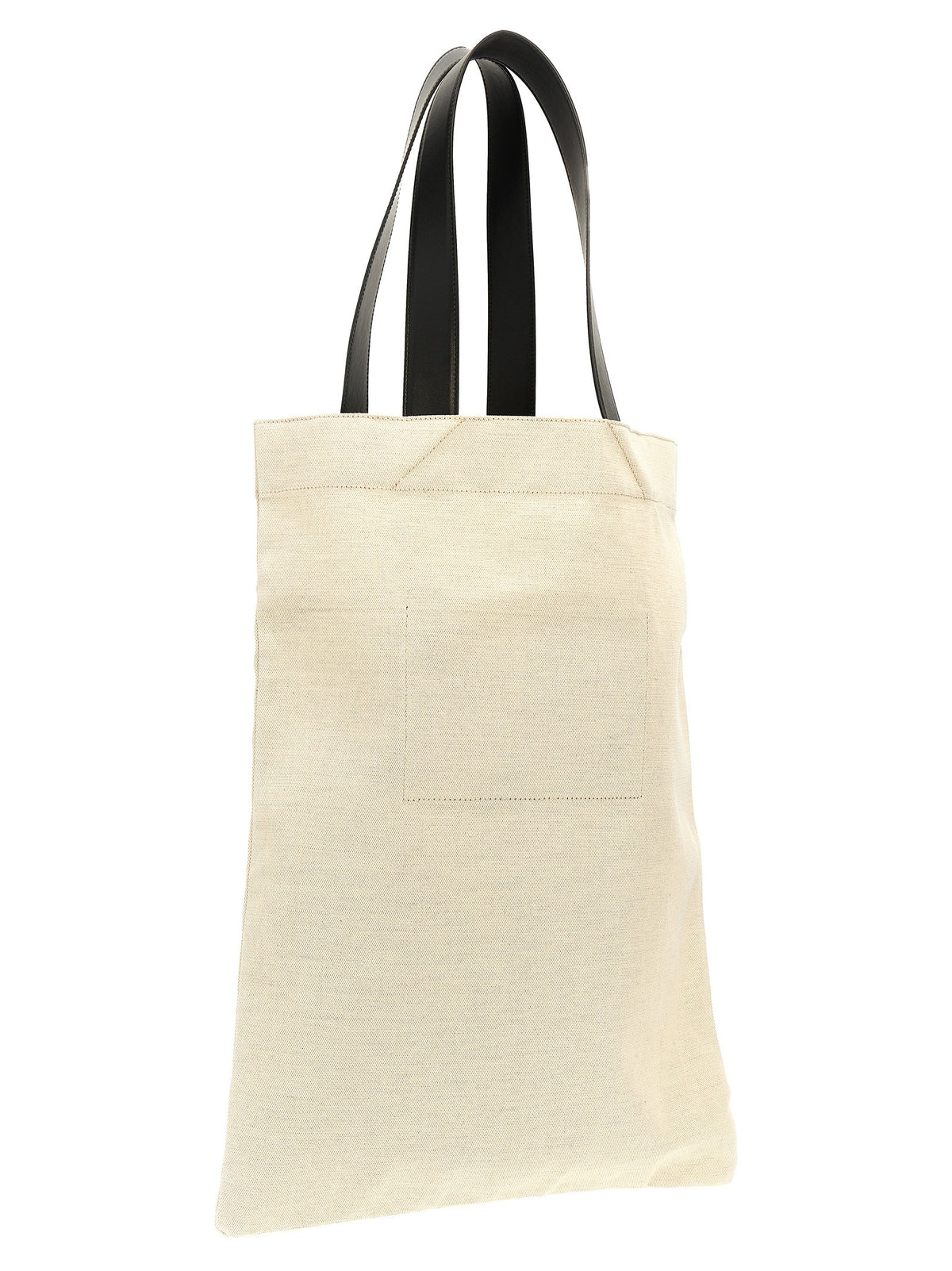 Jil Sander Flat Shopper Large Shopping Bag White, view 2