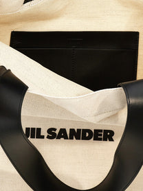Jil Sander Flat Shopper Large Shopping Bag White