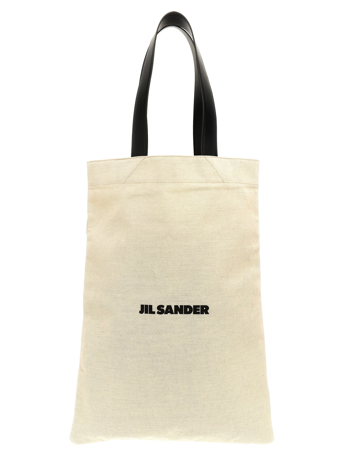 Jil Sander Flat Shopper Large Shopping Bag White