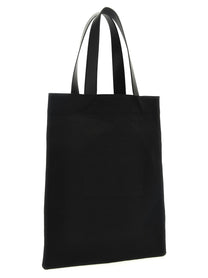 Jil Sander Flat Shopper Medium Shopping Black