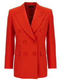 Brioni Flavia Blazer Red