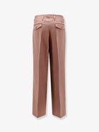 Golden Goose Women's Flavia Light Dry Wool Trousers Blue, view 2