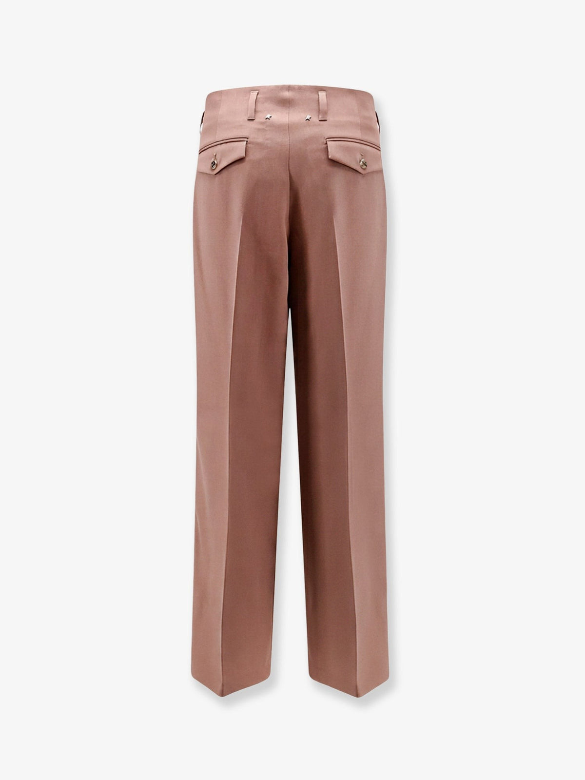 Golden Goose Women's Flavia Light Dry Wool Trousers Blue, view 2