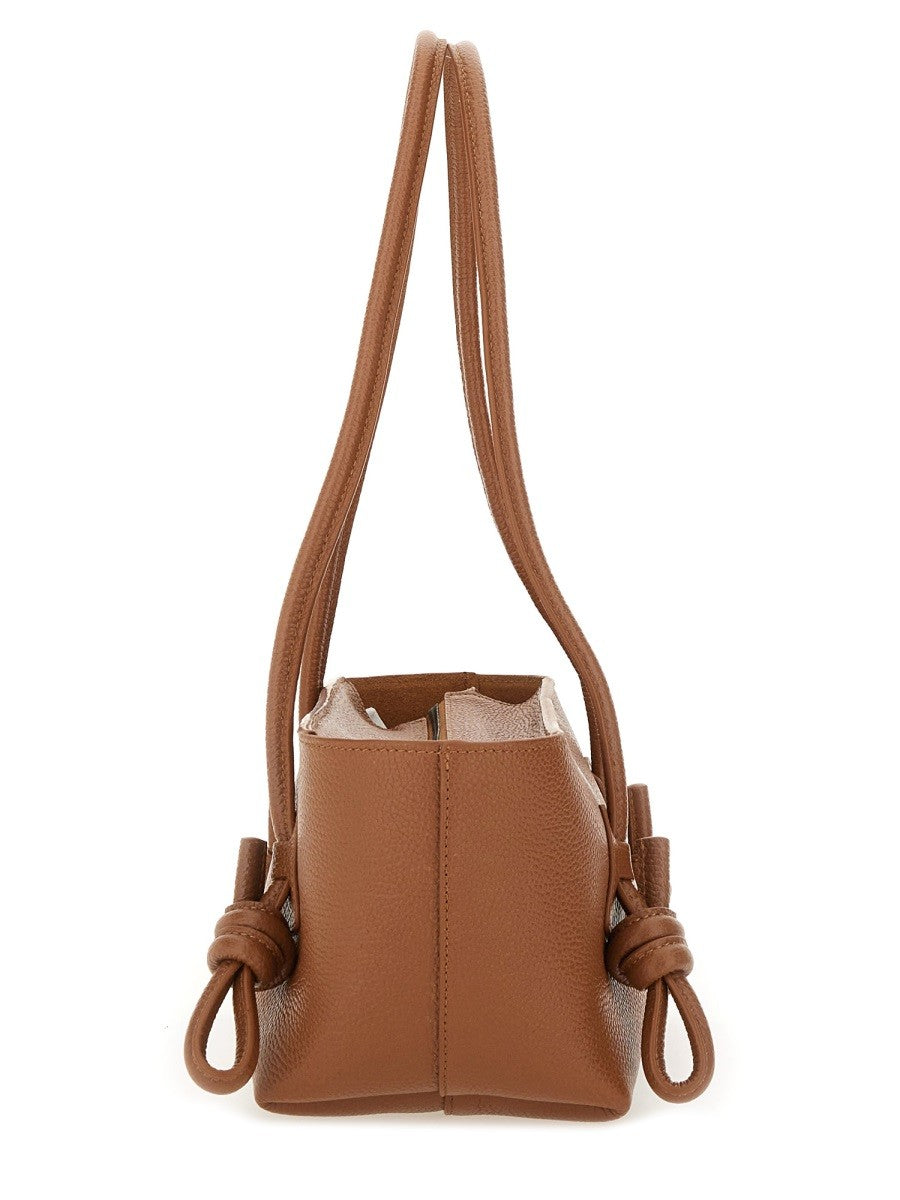 Hereu Women's Fleca Grainy Bag Brown Hereu