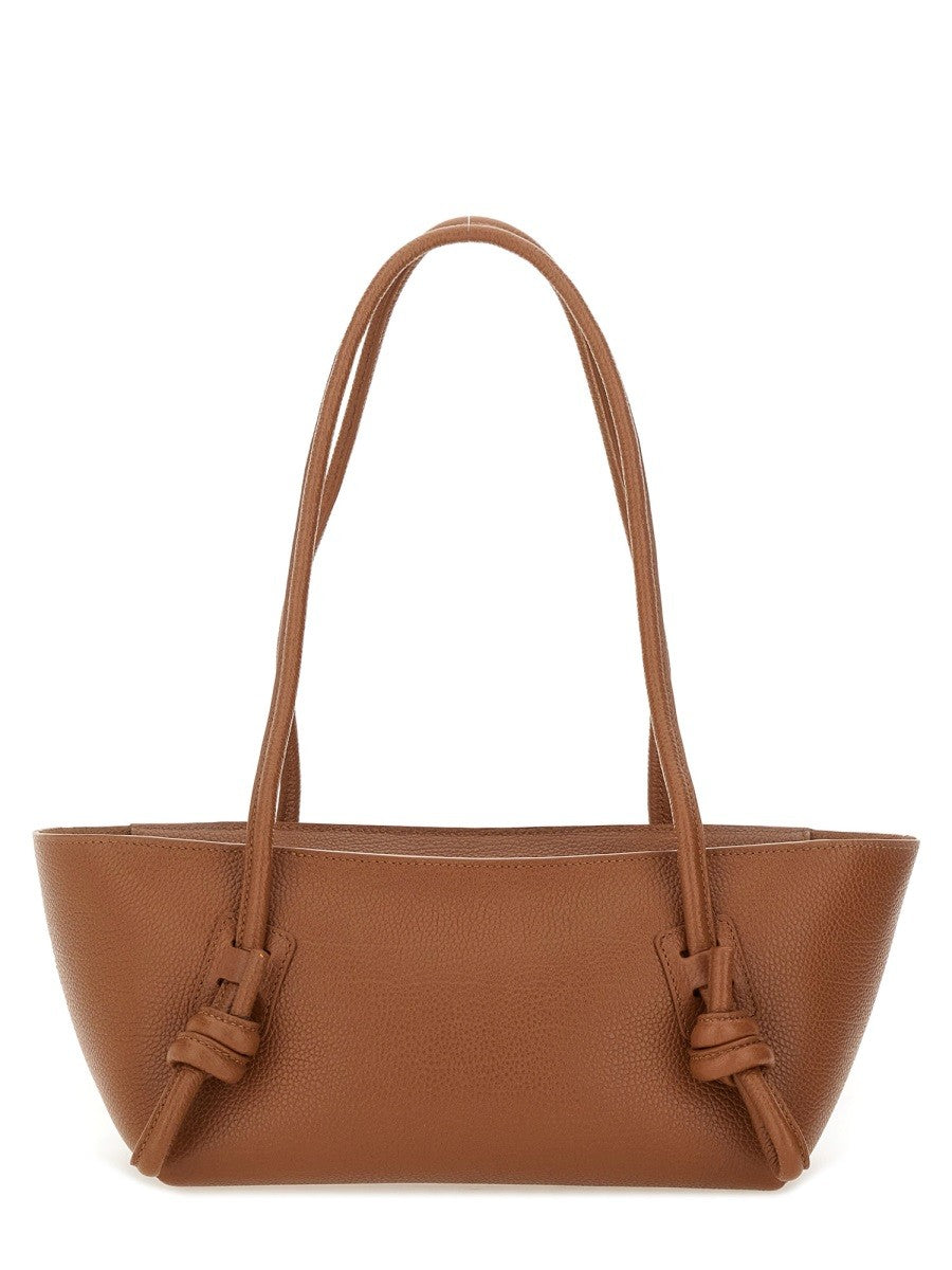 Hereu Women's Fleca Grainy Bag Brown Hereu