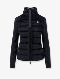 Moncler Grenoble Women's Fleece Cardigan Black