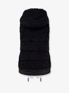 Moncler Grenoble Women's Fleece Hooded Down Jacket Black, view 2