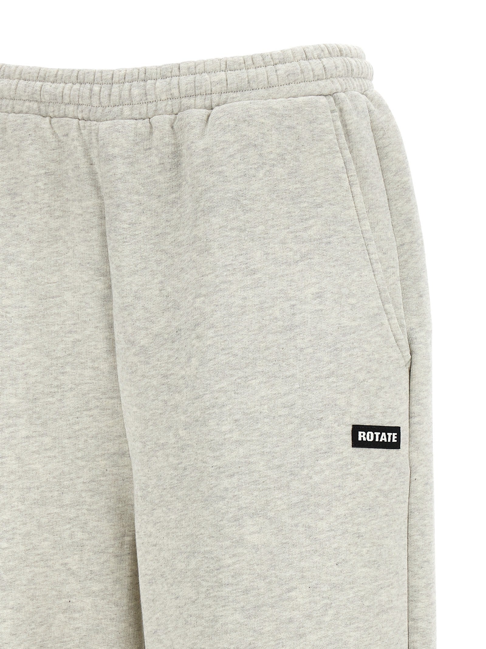 ROTATE Birger Christensen Fleece Pants White