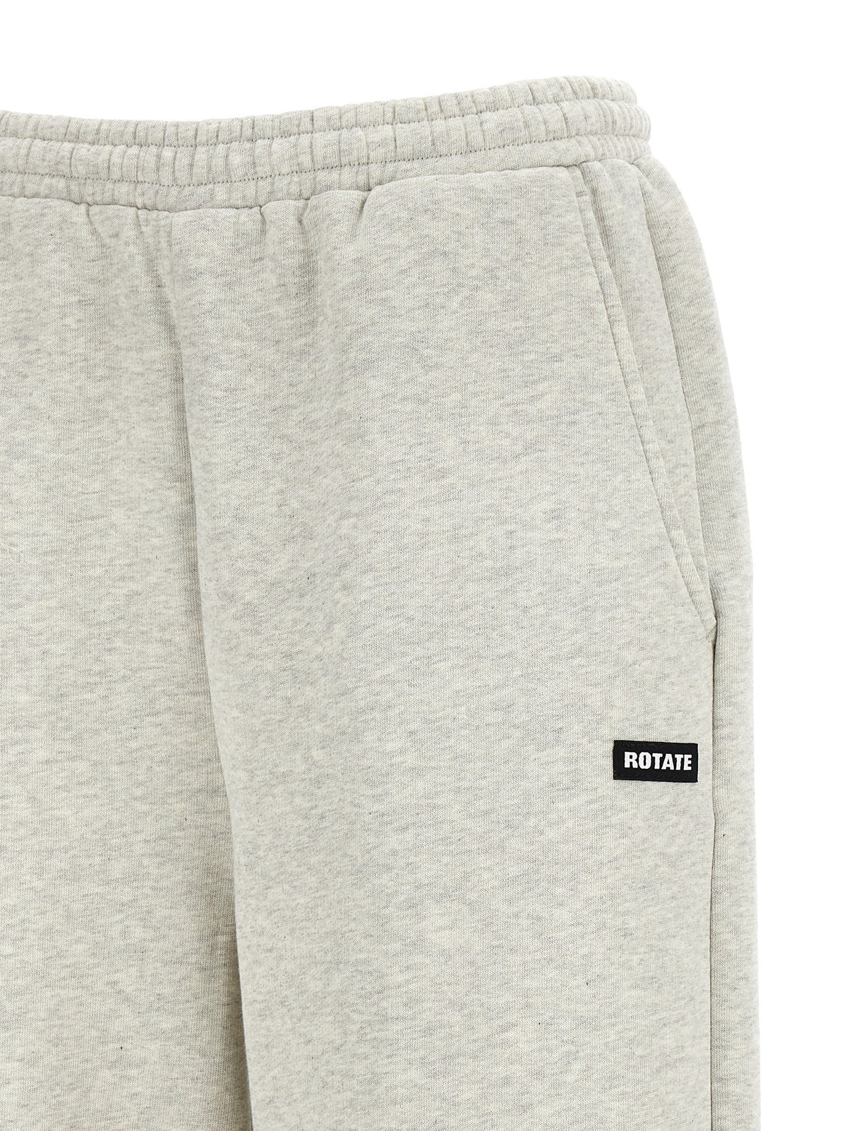 ROTATE Birger Christensen Fleece Pants White, view 3