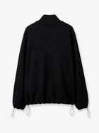 Miu Miu Women's Fleece Sweatshirt Black