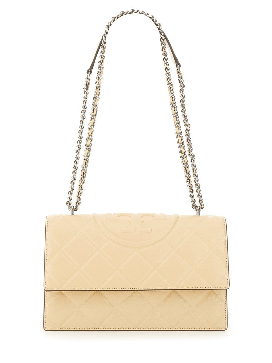 Tory Burch Women's Fleming Bag Beige, view 3