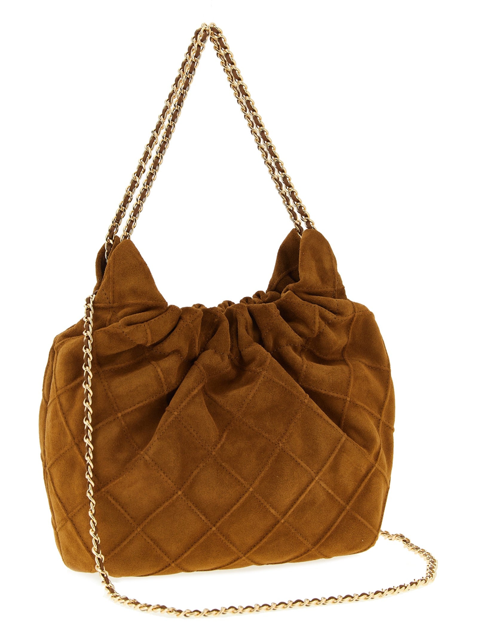 Tory Burch Fleming Mini Handbag Brown