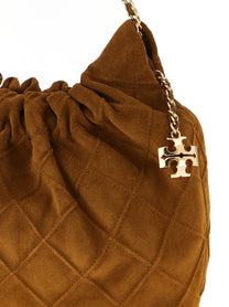 Tory Burch Fleming Mini Handbag Brown