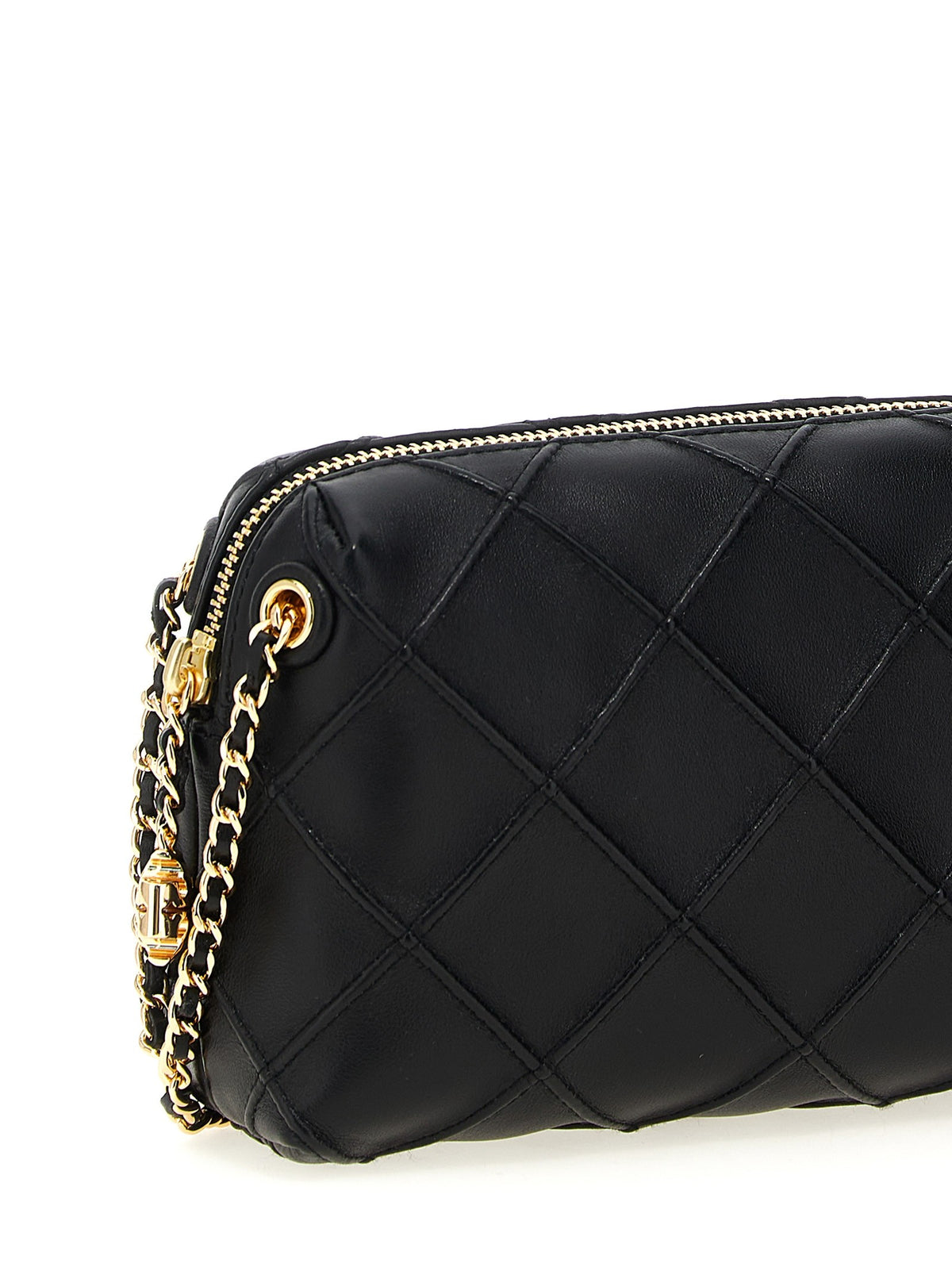Tory Burch Fleming Small Crossbody Bag Black, view 3