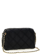 Tory Burch Fleming Small Crossbody Bag Black, view 2
