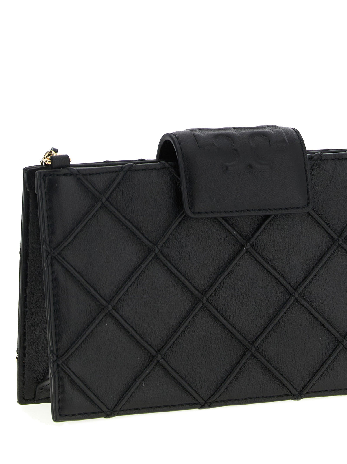 Tory Burch Fleming Wallet Black