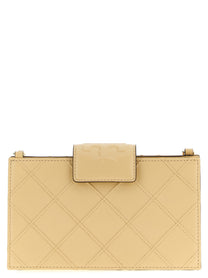 Tory Burch Fleming Wallet Beige