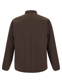snow peak Flexible Insulated Shirt Brown, view 2