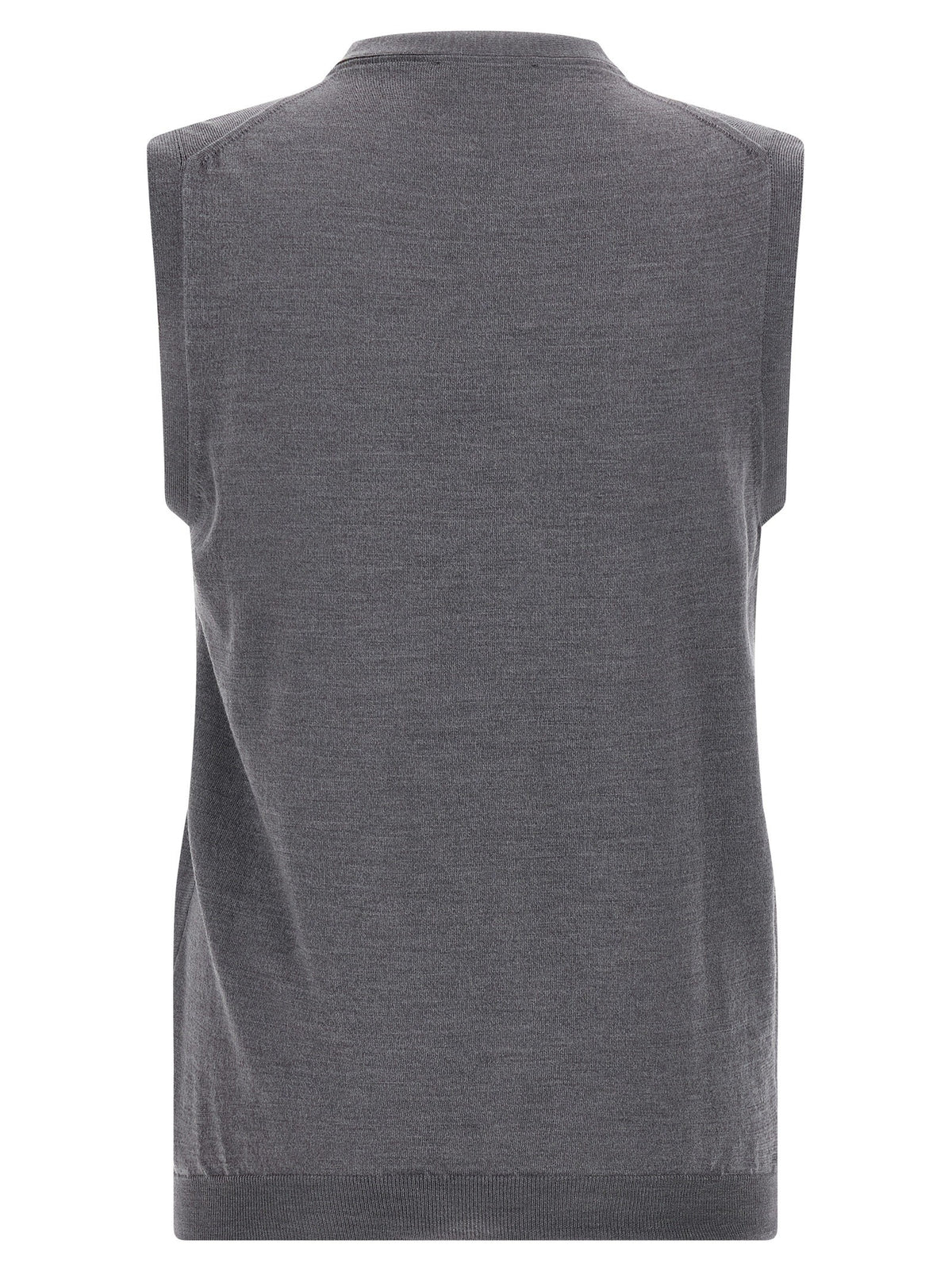 Zanone Flexwool Vest Grey, view 2