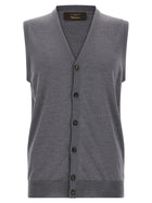 Zanone Flexwool Vest Grey