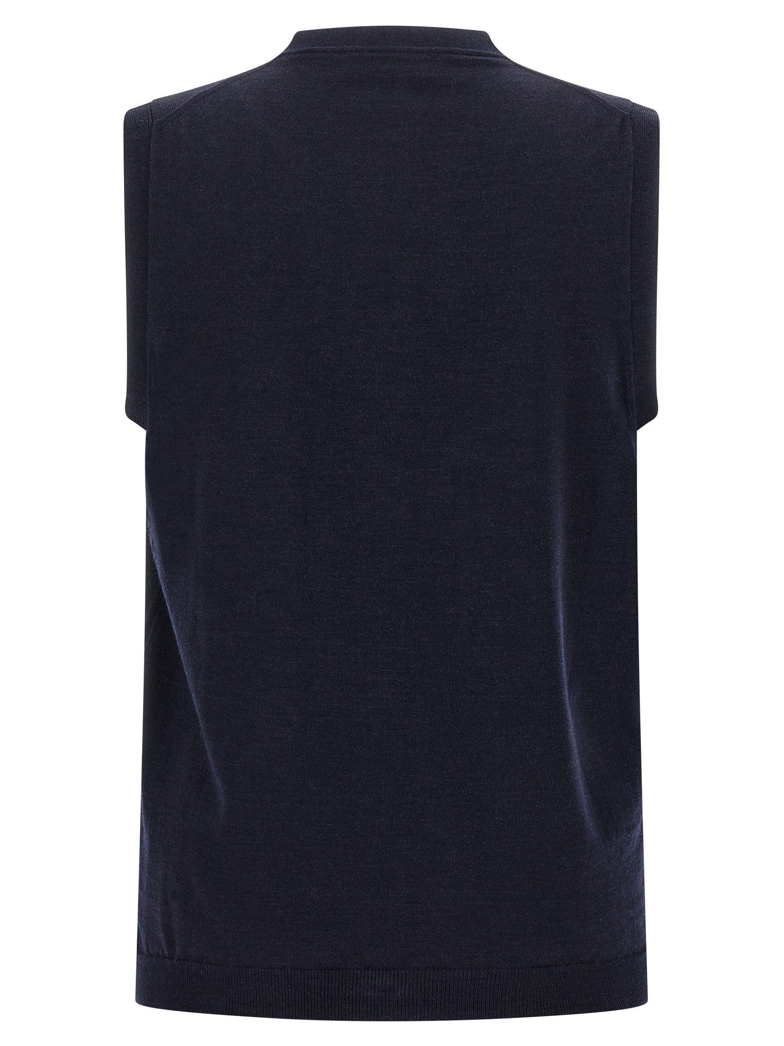 Zanone Flexwool Vest Blue