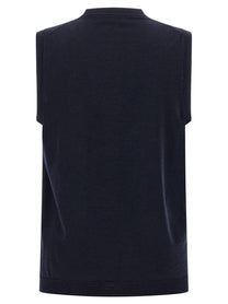 Zanone Flexwool Vest Blue