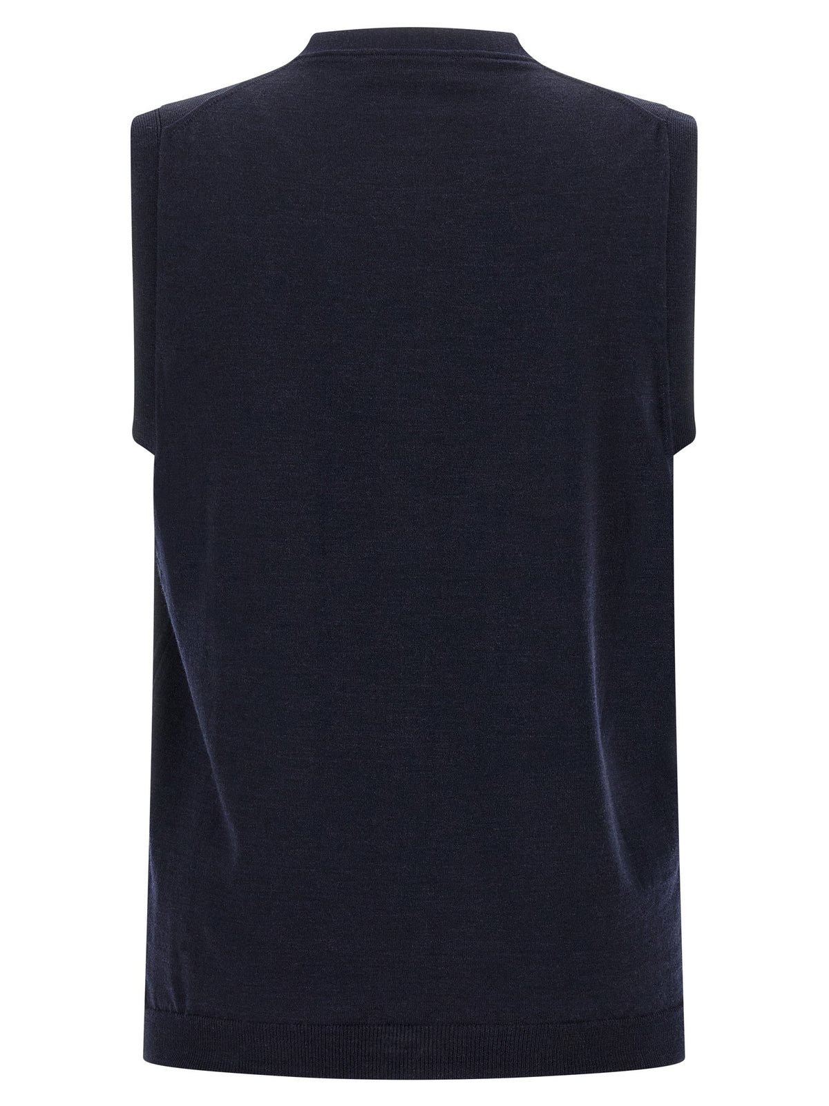 Zanone Flexwool Vest Blue, view 2