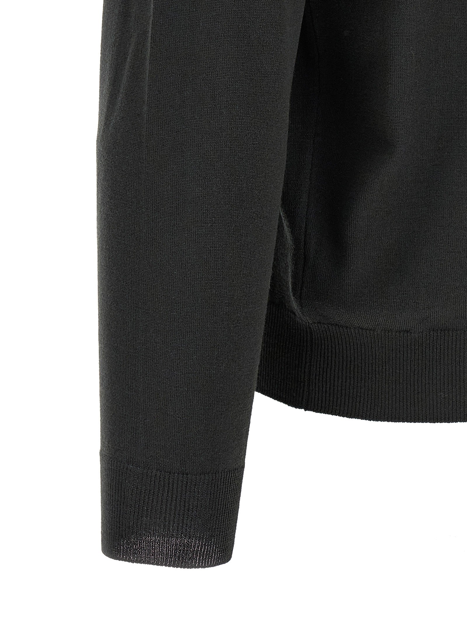 Zanone Flexwool Wool Polo Shirt Green
