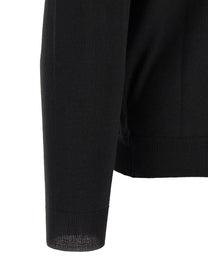Zanone Flexwool Wool Polo Shirt Black