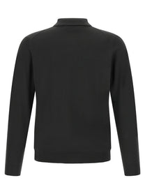 Zanone Flexwool Wool Polo Shirt Green